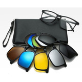 Lente Con Micas Para El Sol, Lentes Con Clip, Armazon Optico