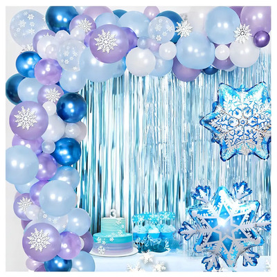 Kit De Arco De Guirnalda De Globos Congelados, Decoración De | MercadoLibre