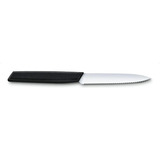 Cuchillo De Cocina De Mesa Victorinox 6.9003 Negro Filo Dentado 10cm