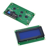 Display I2c Pantalla Lcd 20x4 4x20 2004 Color Azul Lcd2004