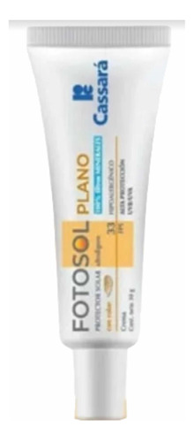 Fotosol Plano Protector Solar Crema Color Fps33 X 30g