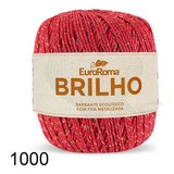 Barbante Euroroma Brilho Ouro 400g Cor 1000 - Vermelho