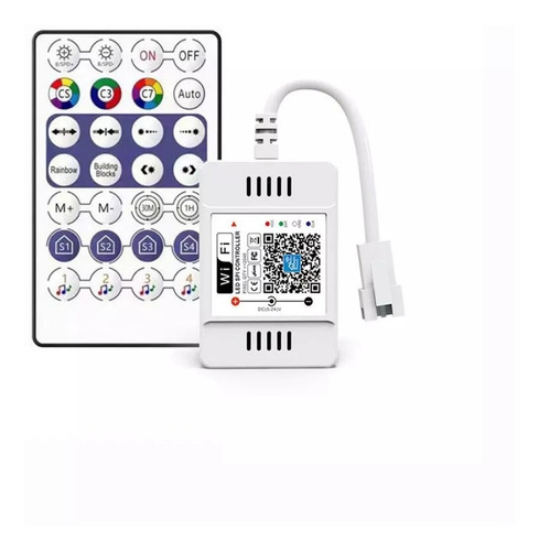 Controlador Wifi Magic Led Ws2812b Ws2811 Google Alexa 5/24v