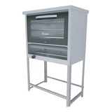 Horno Pizzero Xl Bigas Taesca Catania Acero Inox Pirometro 