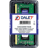 Memória Dale7 Ddr4 16gb 3200 Mhz Notebook 1.2v Kit 01