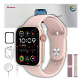 Smartwatch W99+ Série 9 Feminino Masculino Amoled Nfc Gps   