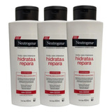 Loção Corporal Hidratante Neutrogena Intensive 400ml Kit C/3