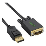 Cable Displayport A Vga Compatible Con Dell, Hp, Lenovo Y As