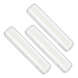 Pack X  3 Luz Emergencia 60 Leds Recargable 220v