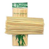 Palitos Brochette Madera Bambú 15cm(cortos) X100 Aprox