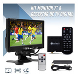 Tela C/ Conversor Tv Digital Jac J3 2019 Antena Controle