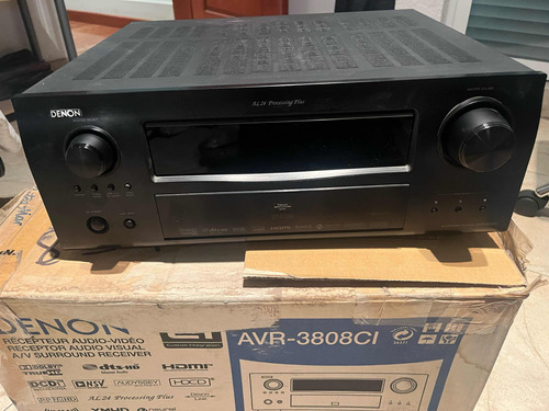 Receptor De Sonido Envolvente Av Denon Avr-3808ci