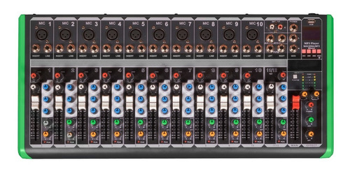 Consola Mixer Audio Probass Pm-1624bt Bluetooth 16ch 