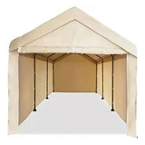 Toldo Carpa Gazebo Beige Con Pared 3 X 6 Mts Uso Rudo