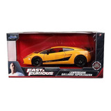 1/24 Lamborghini Gallardo Superleggera Rapido Y Furioso Jada Color Amarillo