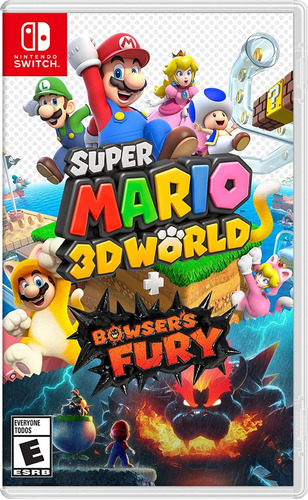 Jogo Super Mario 3d World + Bowsers Fury Switch Fisica
