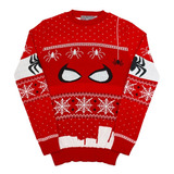 Suéter Navideño Unitalla Sweaters Unisex Spider Man