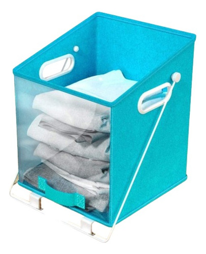 Organizador De Ropa Plegable Cesta Multifuncional Ajustable