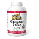 Natural Factors | Sulfato De Glucosamina | 500mg | 360 Caps