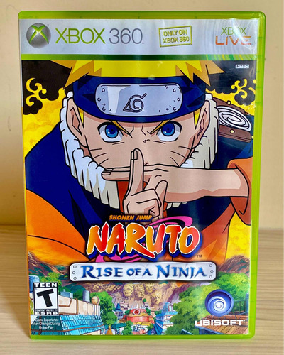 Naruto Rise Of A Ninja Xbox 360 Mídia Física