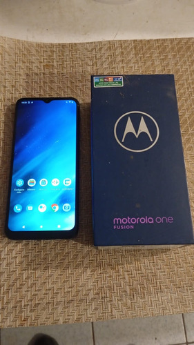 Motorola One Fusion 64 Gb Azul Océano 4 Gb Ram