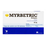 Myrbetric 30 Tabletas 50mg