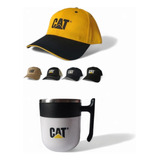 Termo Caterpillar Tipo Taza + Gorra Caterpillar Original.