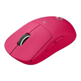 Mouse Gamer Sem Fio Pro X Superlight Rosa Magenta Logitech G