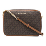 Bolsa Cross Body Michael Kors Couro Marrom