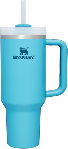 Termo Stanley Vaso Y Popote Sequencher H2.0 Tumbler 40oz Color Pool