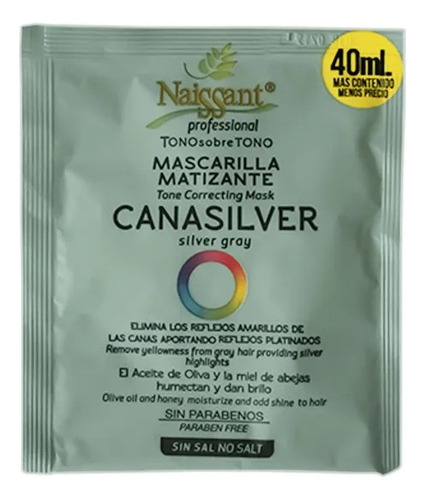 Mascarilla Matizante Canasilver - mL a $175