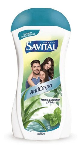 Shampoo Savital Anticaspa 550 Ml - mL a $36