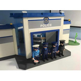 Estación Policía Playmobil Usada