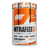 Pre Entreno Gat Nitraflex Plus+ C 30 Servicios Sabor Orange Guava Mango