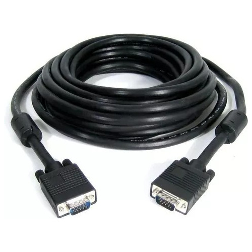 Cable Vga 15 Mts Monitor Macho A Macho Proyector Lcd Pc