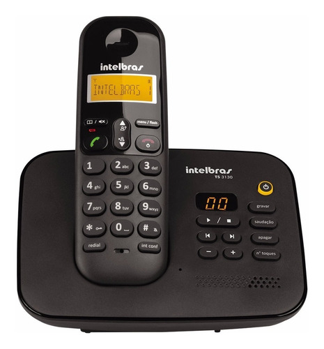 Telefone Sem Fio Digital Ts3130 Secretaria Eletronica 