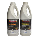 Kit Finisher Adtivado 2l + Alcalino 2l Acido E Alcalino