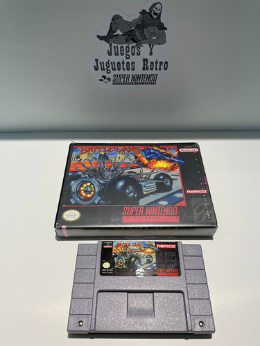 Battle Cars Snes Super Nintendo Original Con Caja