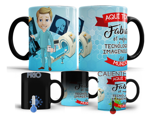 Taza Mágica El Mejor Tecnólogo Imagen Personalizada M616