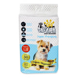 Tapete Higiênico P Cachorro Pet Dog Cães Premium Com Atrativo Canino 30 Un 60 X 90 Cm