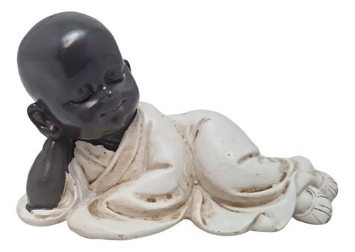 Figura Buda Bebe Durmiendo 7cm Deco Interior Adorno Zn Ct