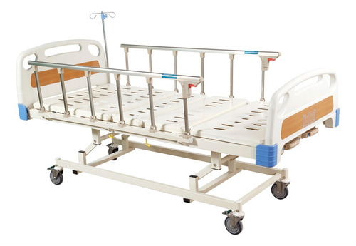 Cama Clínica Manual 3 Pos + Colchón Seccionado Promsa