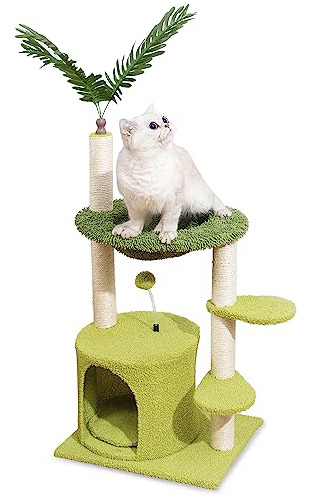 Casa En El Árbol Para Gatos, Torre Pequeña Para Gatos De 3