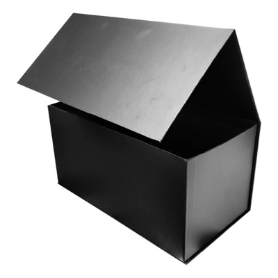Caja Magnetica Rígida 31x17x15.5 Cm Negro Mate P\u002Fregalo Col | MercadoLibre