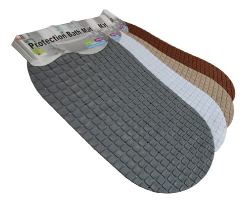 Alfombra Con Sopapas Antideslizantes Bañera Ducha Baño 67x36