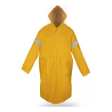 Impermeable Gabardina Largo Con Reflejante Dz1001 #