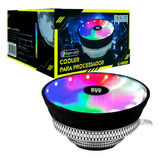 Cooler P/ Processador Led Colorido Silencioso Pc Gamer