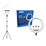 Aro De Luz Led 56 Cm Con Trípode Extensible 2 Metros