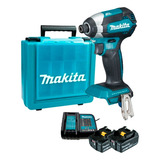 Parafusadeira Impacto 18v Dtd153 Makita 2 Bater 6a Maleta Nf