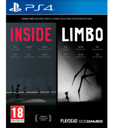 Juego Ps4 505 Games Inside Limbo Double Pack